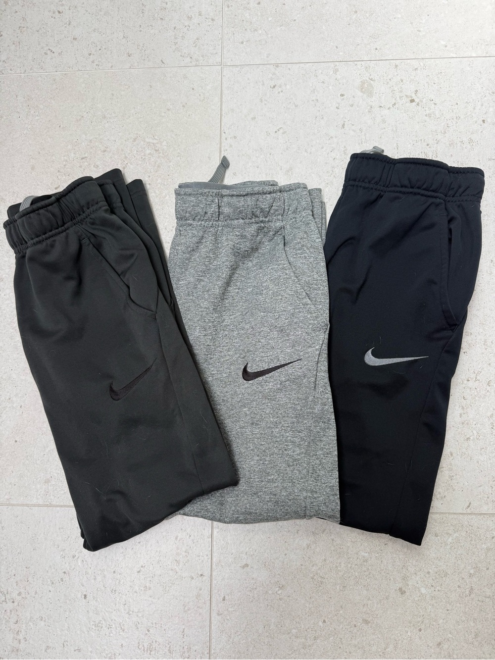 Nike Kids Jogger Bundle - Black & Heather Gray